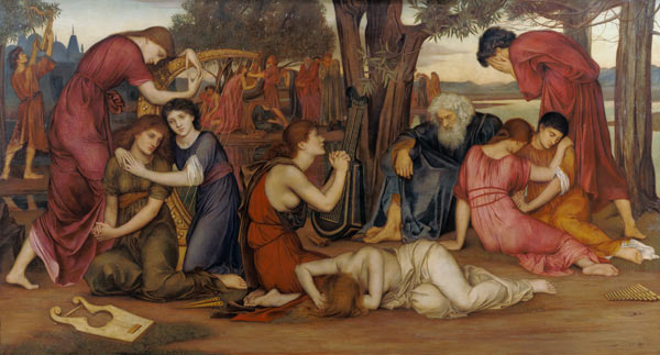 By the Waters of Babylon a Evelyn de Morgan