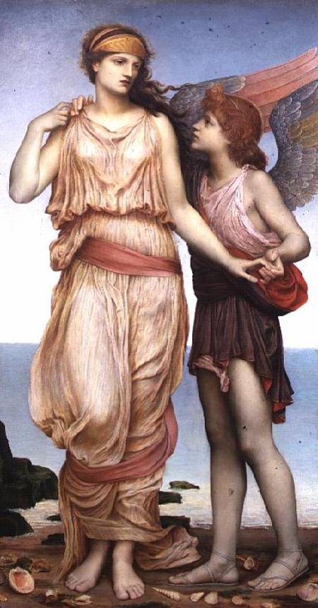 Venus and Cupid a Evelyn de Morgan