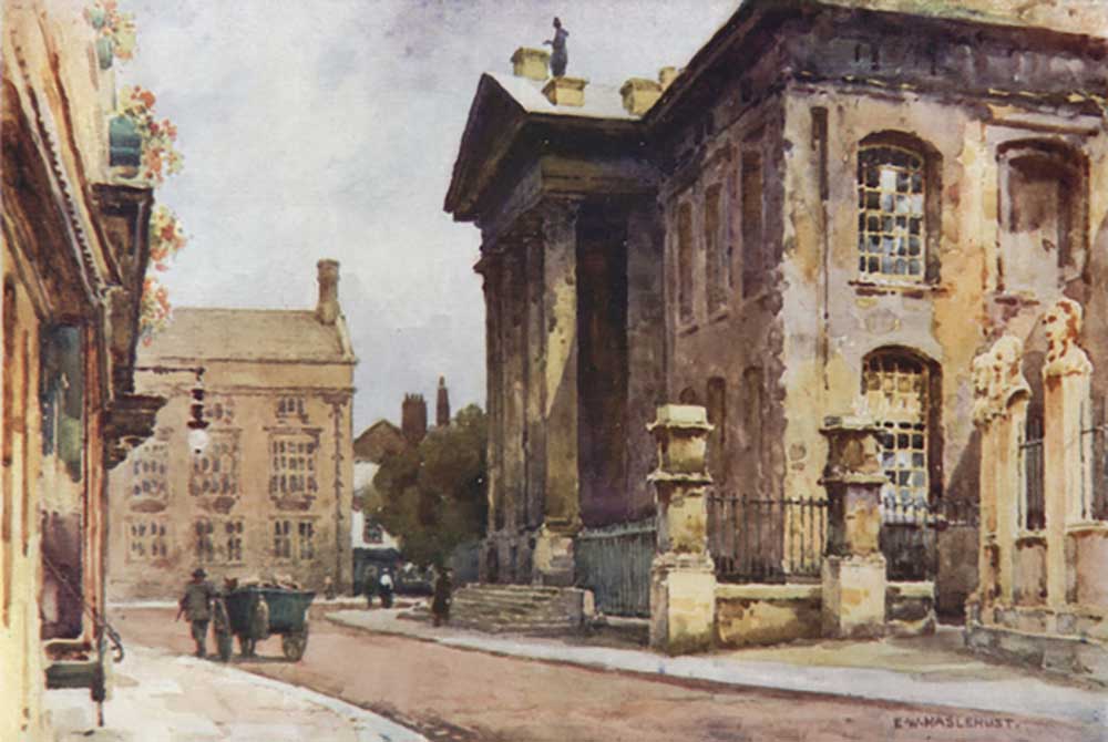Old Clarendon Building, Broad Street a E.W. Haslehust