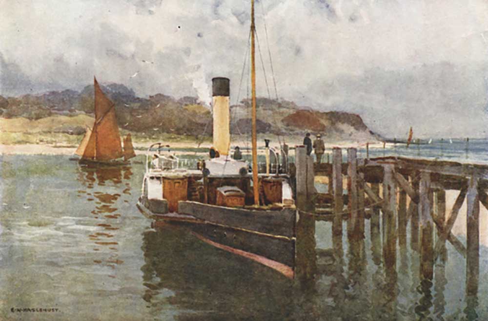 Bembridge Harbour a E.W. Haslehust