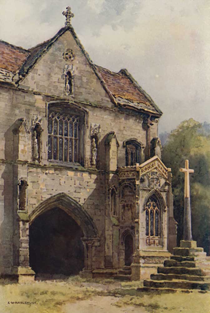 The Priory Gateway, Worksop a E.W. Haslehust