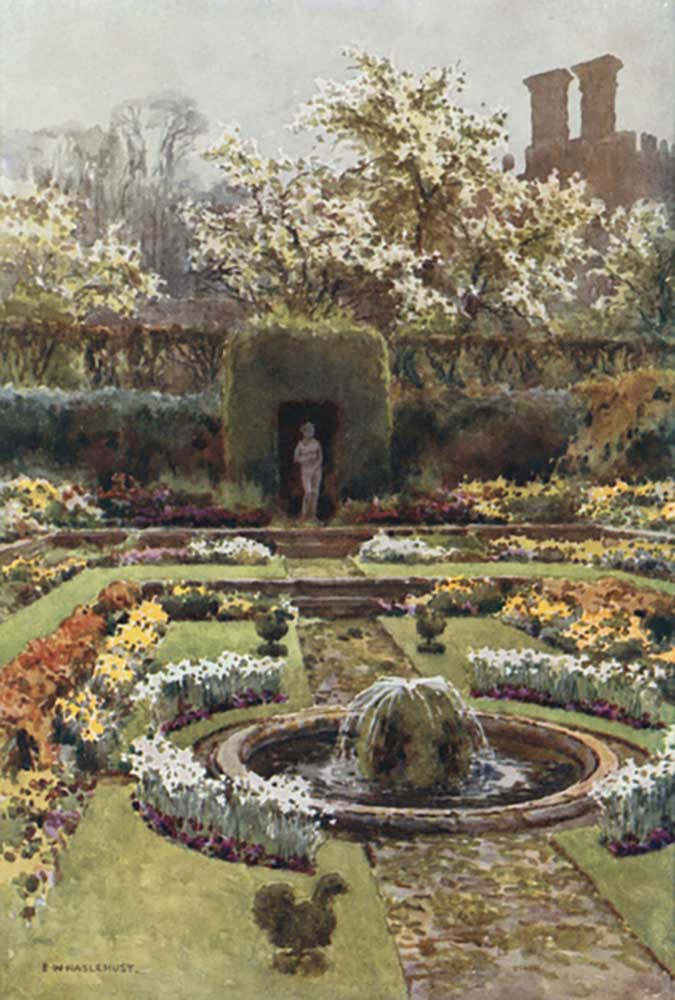 The Pond Garden a E.W. Haslehust