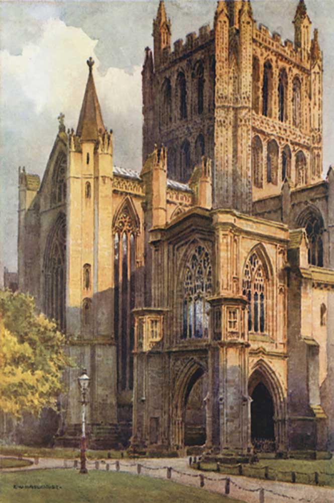 The Cathedral from the North-West a E.W. Haslehust