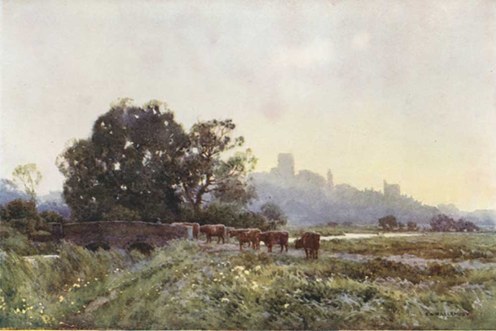 Dorchester from the Meadows a E.W. Haslehust