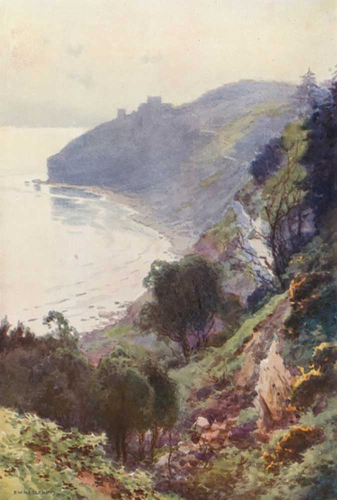 Durlston Bay, Swanage a E.W. Haslehust