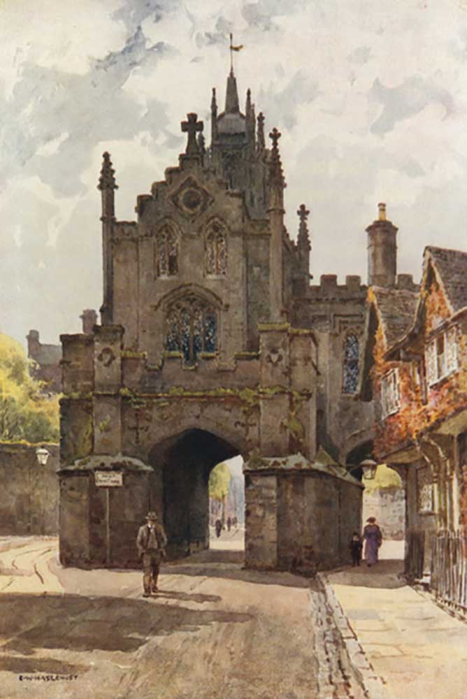 East Gate, Warwick a E.W. Haslehust