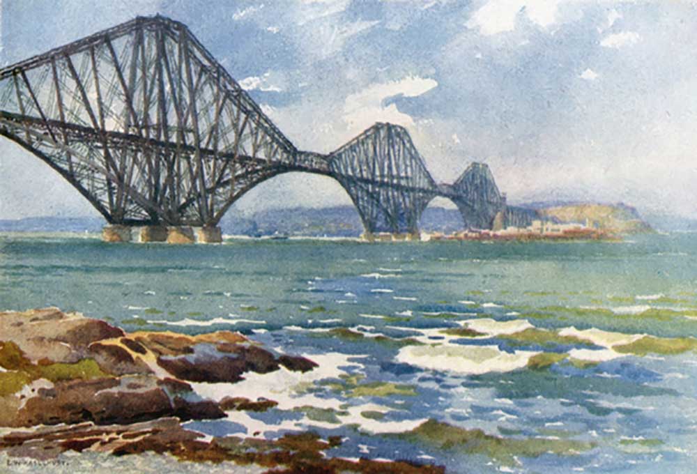Forth Bridge and Coast of Fife a E.W. Haslehust