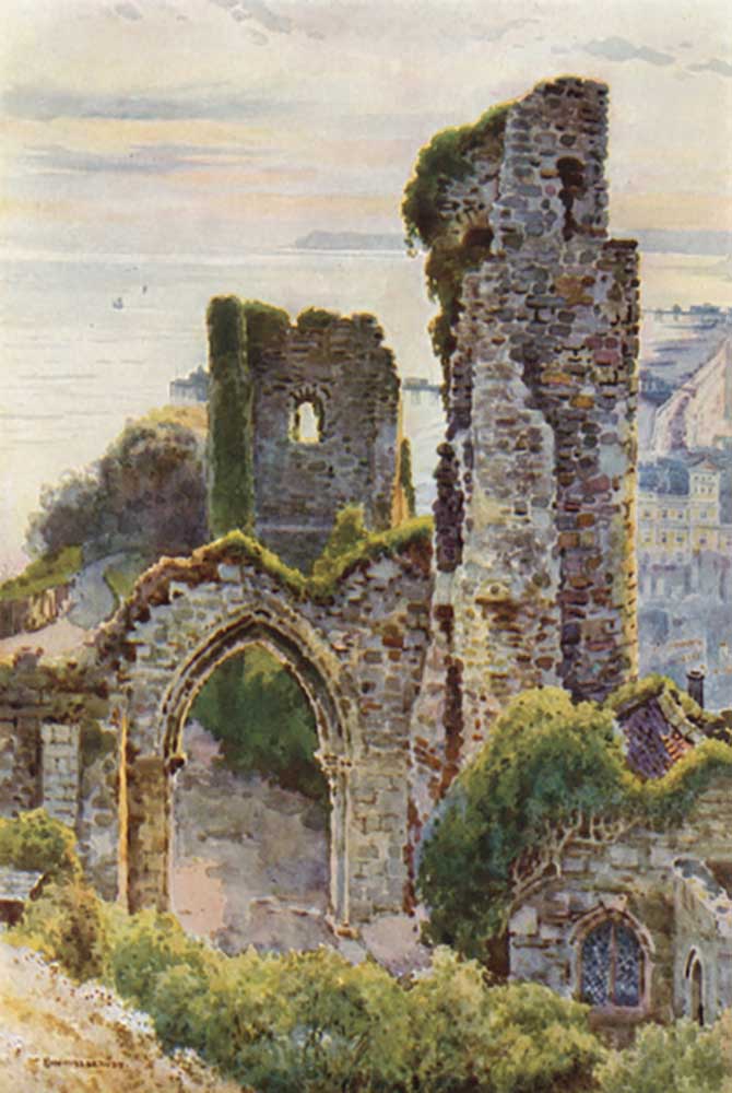 Hastings Castle a E.W. Haslehust