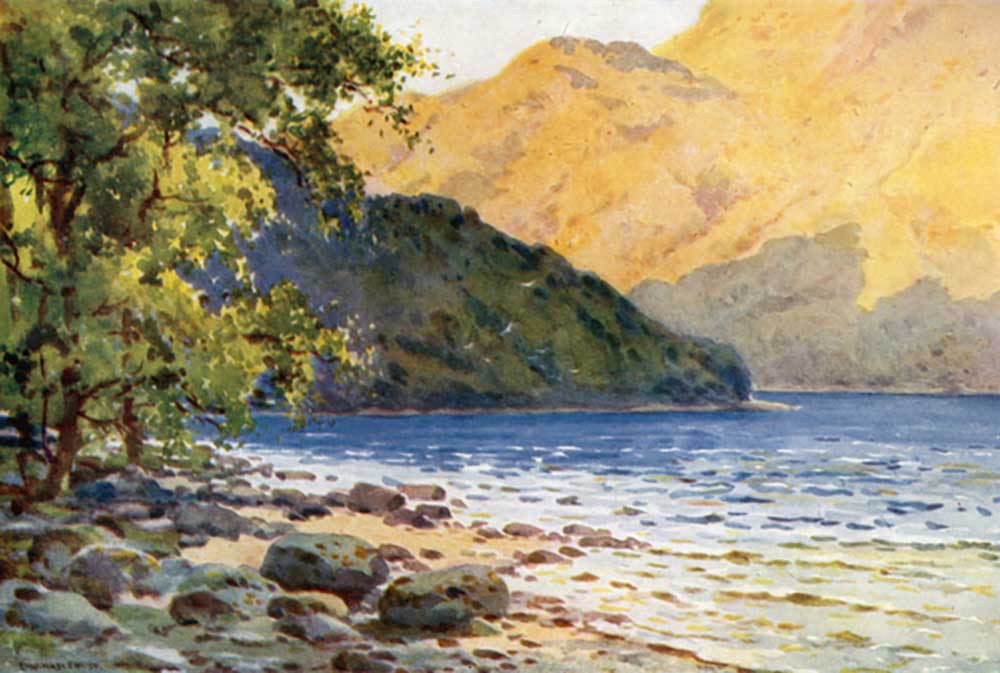 Inverbeg: On Loch Lomond, Opposite Rowardennan a E.W. Haslehust