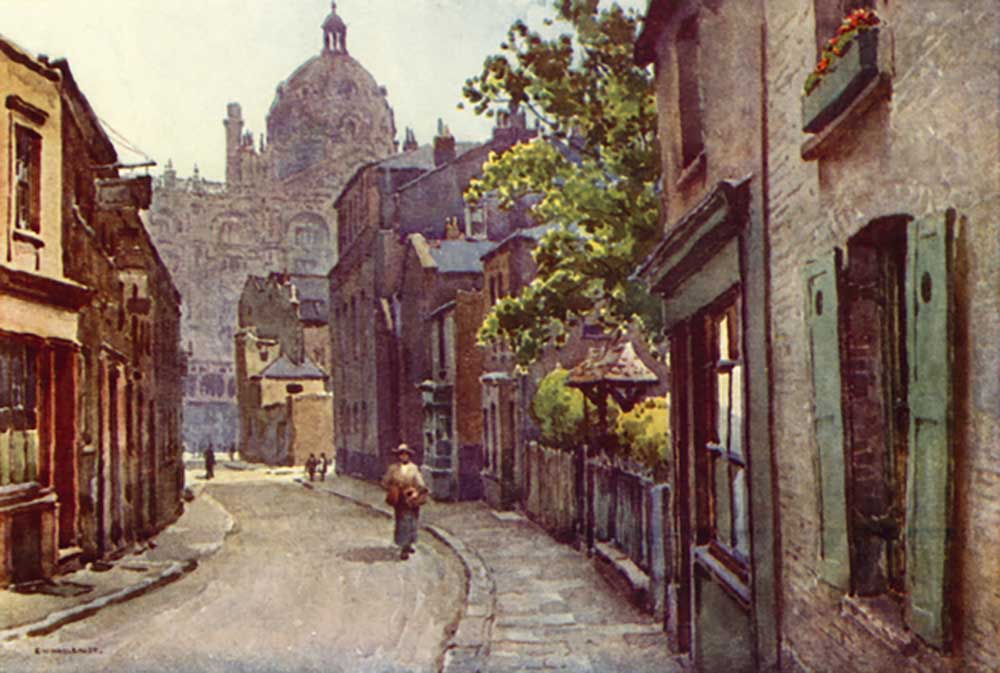 Lancelot Place, Knightsbridge a E.W. Haslehust