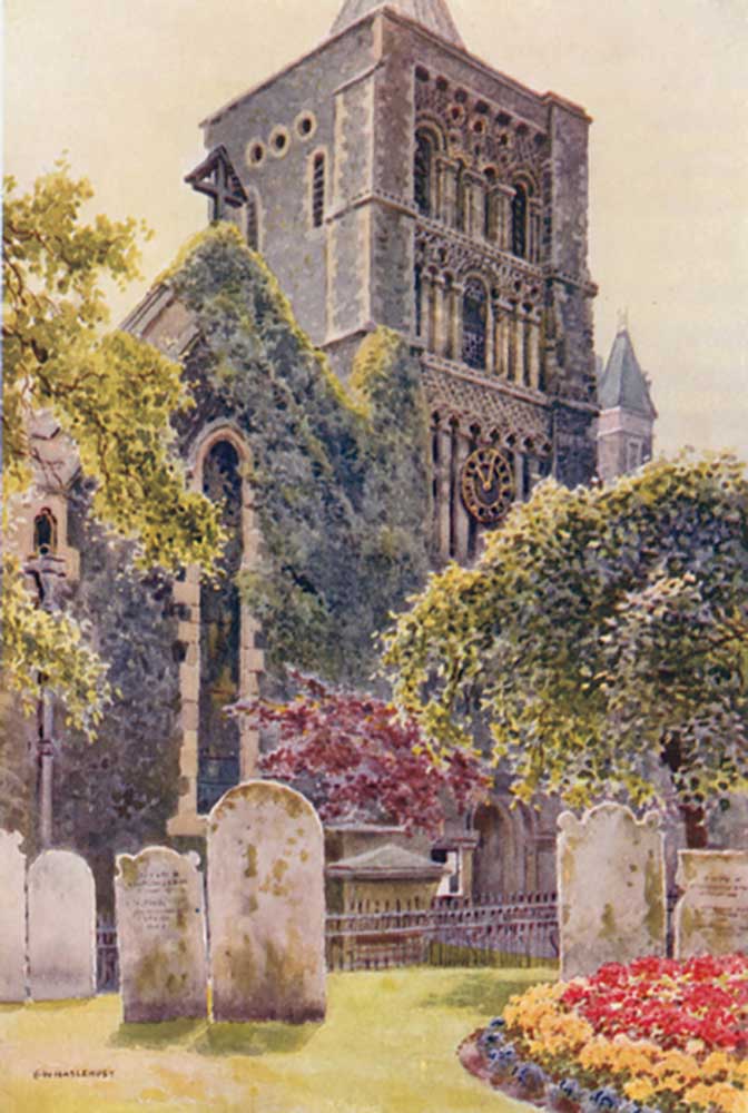 St. Marys Church, Dover a E.W. Haslehust
