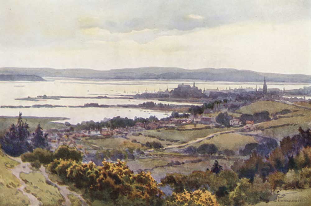 Poole Harbour from Constitutional Hill a E.W. Haslehust