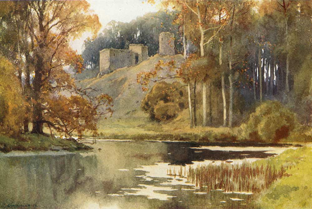 Roxburgh Castle a E.W. Haslehust