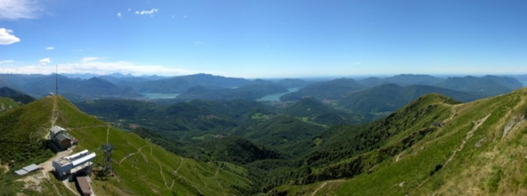 Monte Lema - Panorama a Fabian Schneider