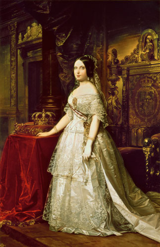 Isabella II. of Spain a Federico de Madrazo