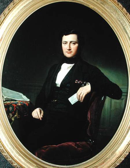 Portrait of Baron Weisweiller a Federico de Madrazo y Kuntz