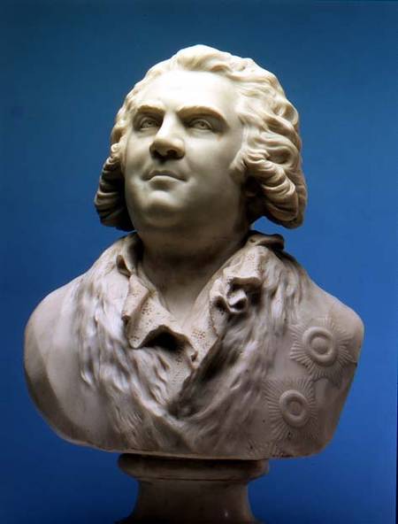 Portrait bust of Alexander Nikolaevich Samoilov (1744-1814) a Fedot Ivanovich Shubin