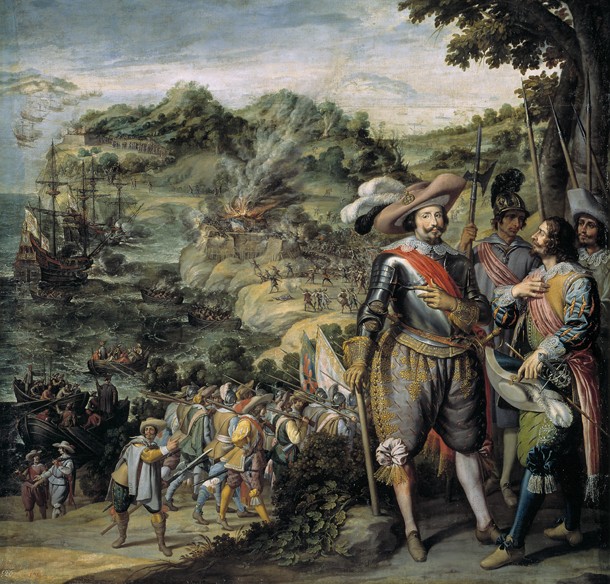 The capture of Saint Kitts by Don Faderique de Toledo a Felix Castello