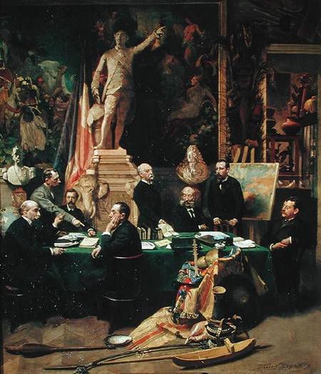 The Colonial Delegates and Jules Ferry (1832-93) a Felix Elie Regamey