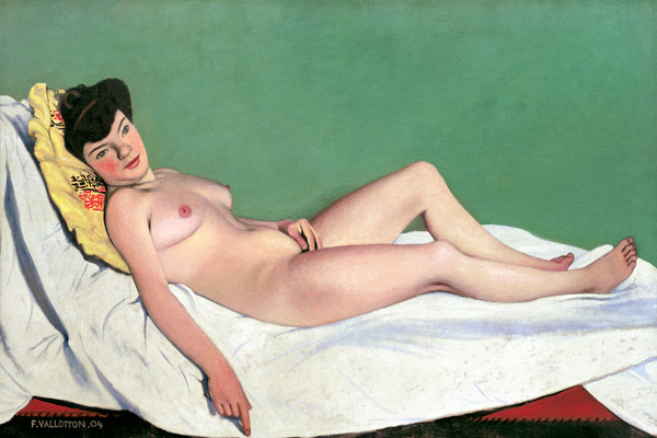 F.Vallotton / Reclining Nude / 1904 a Felix Vallotton
