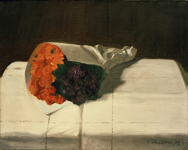 F.Vallotton, Strauss mit Ringelblumen.. a Felix Vallotton