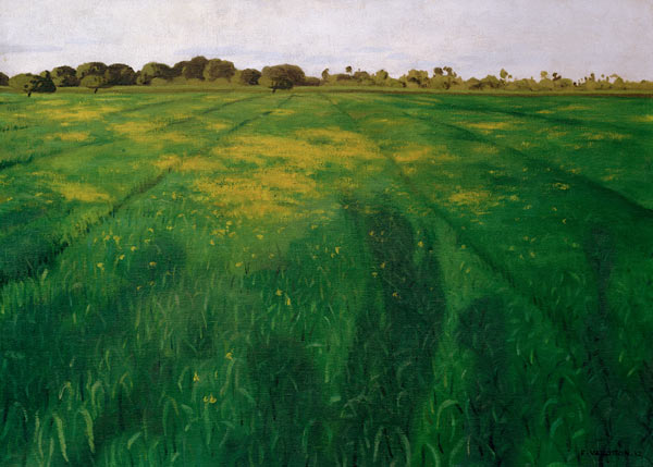 Vallotton / Green oat-field / 1912 a Felix Vallotton