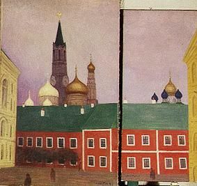 Moscow. 1913th Diptychon a Felix Vallotton
