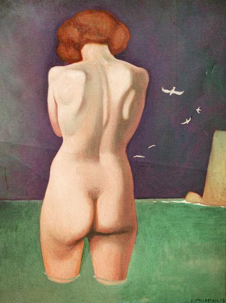 F.Vallotton / Nude in the Water / 1919 a Felix Vallotton