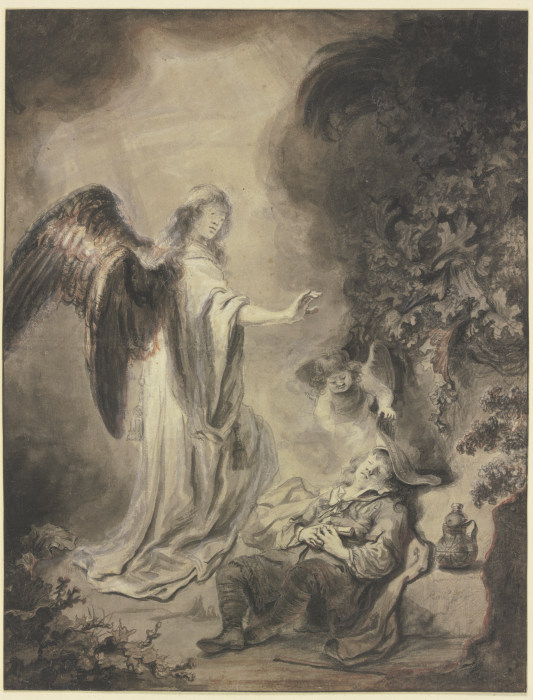 Der Engel erscheint Jacob im Traume a Ferdinand Bol