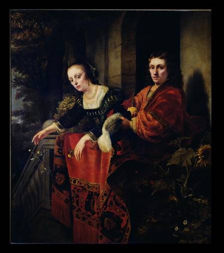 Portrait of a Husband and Wife a Ferdinand Bol