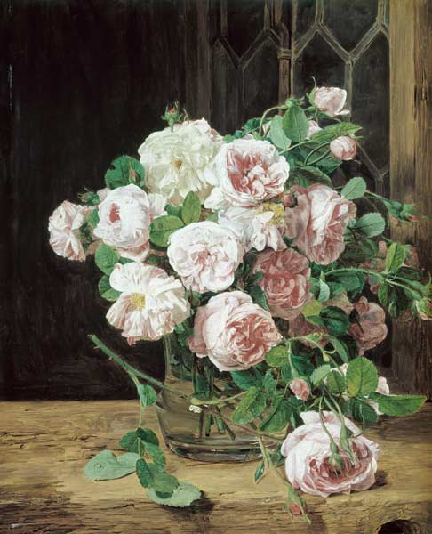 F.G.Waldmüller / Bunch of Roses / 1832 a Ferdinand Georg Waldmüller