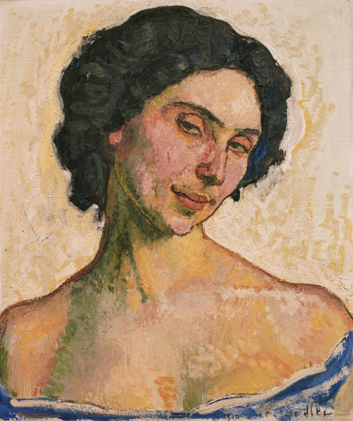 Portrait of Giulia Leonardi a Ferdinand Hodler