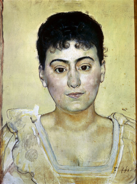 Portrait of Mme de R. a Ferdinand Hodler