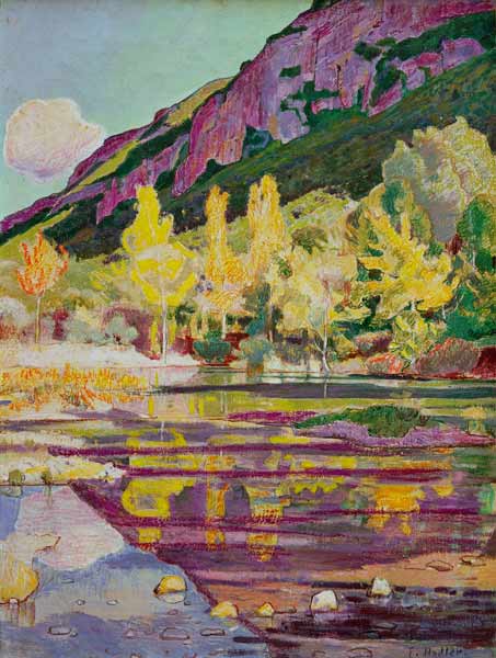 Petit Salève a Ferdinand Hodler