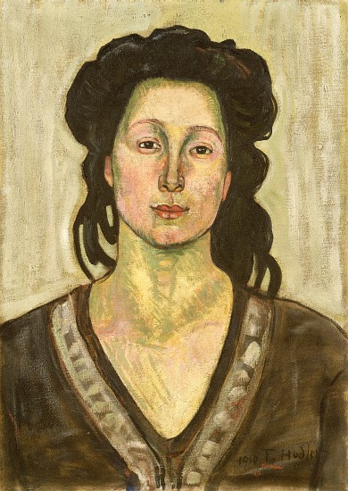 Portrait of Jeanne Cerani a Ferdinand Hodler