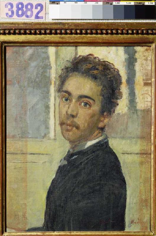Self-portrait, Madrid a Ferdinand Hodler
