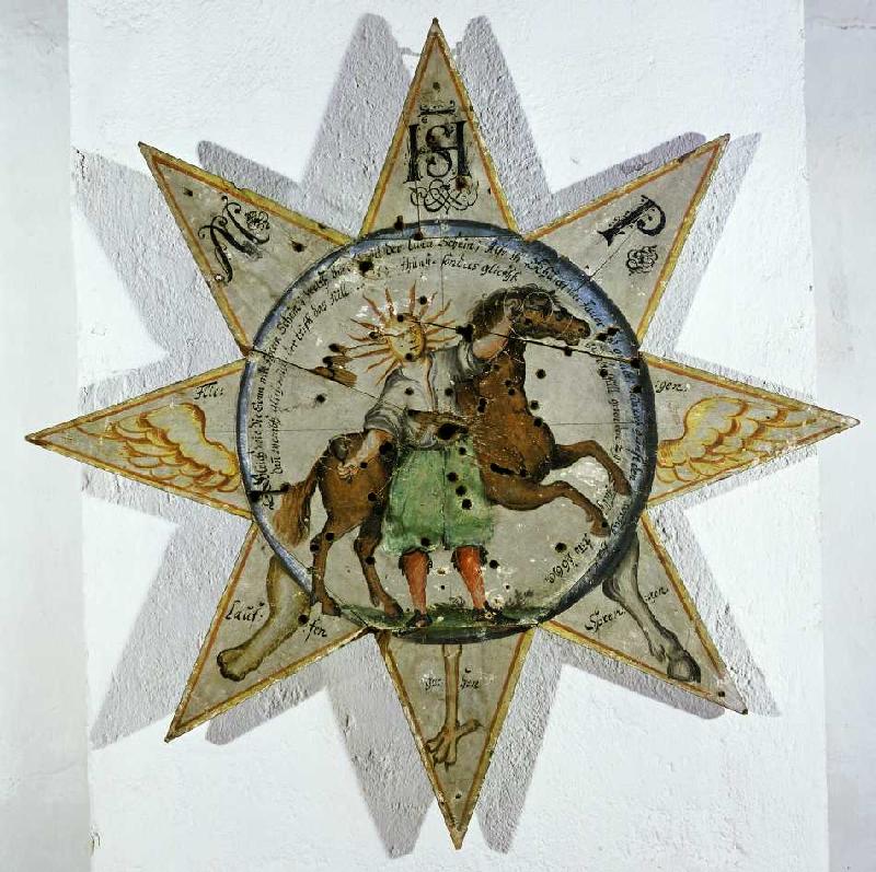 Stern- oder Sonnenscheibe (Zielscheibe) a Ferdinand Hodler