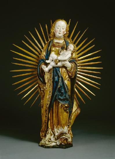 Strahlenkranzmadonna aus Volkhardinghausen