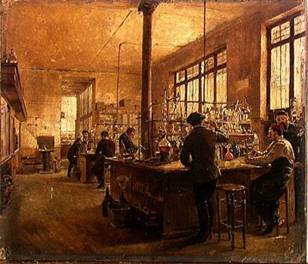 The Laboratory a Ferdinand Joseph Gueldry