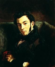 Portrait of the Frederic Villo. a Ferdinand Victor Eugène Delacroix