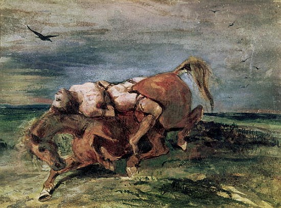 Mazeppa a Ferdinand Victor Eugène Delacroix