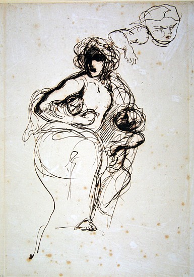 Medea, before 1838 a Ferdinand Victor Eugène Delacroix