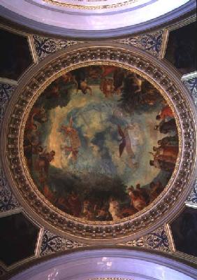 Aurora, ceiling painting possibly from the Library