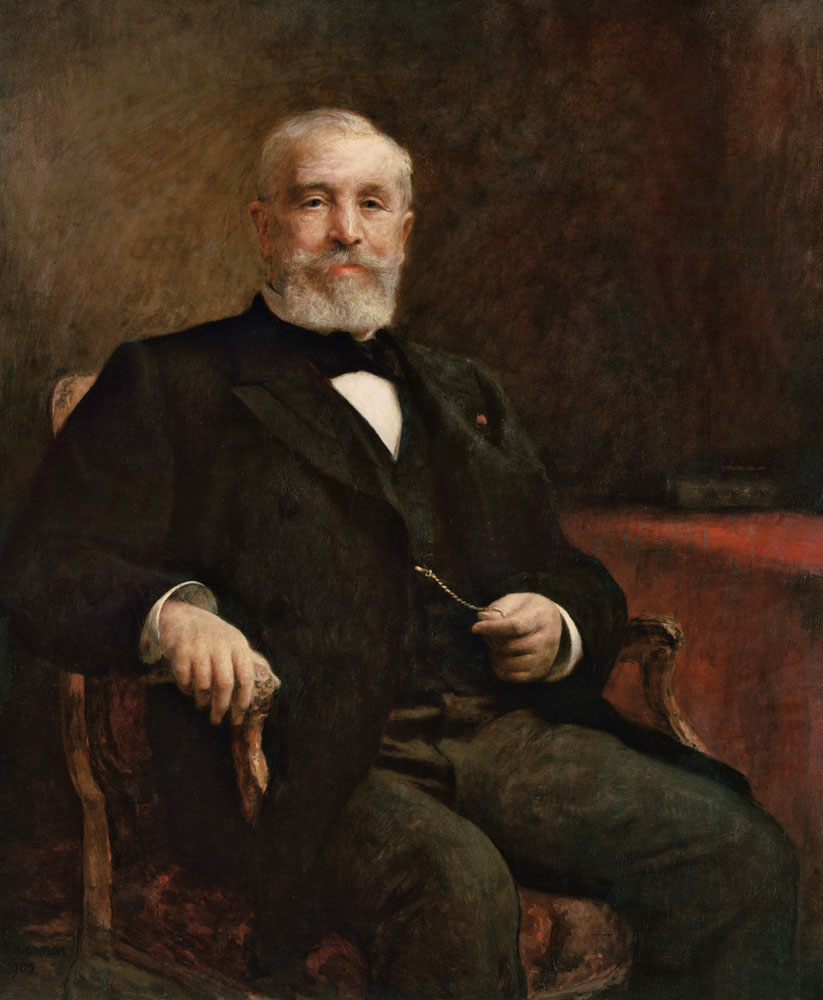 Emile Loubet (1838-1929) a Fernand Cormon