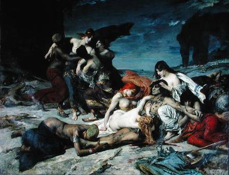 The Death of Ravana a Fernand Cormon