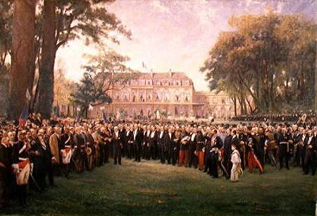 Reception of the Mayors of France at the Elysee Palace, 22nd September 1900 a Fernand Cormon