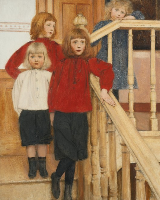 The Children of Monsieur Nève a Fernand Khnopff