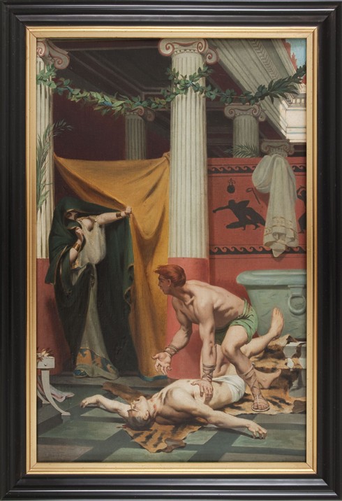 The Death of the Emperor Commodus a Fernand Pelez