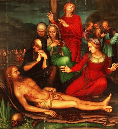 The Dead Christ a Fernando Yanez de Almedina