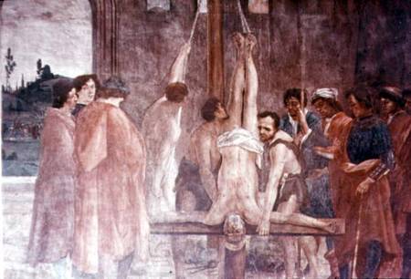 Martyrdom of St. Peter a Filippino Lippi